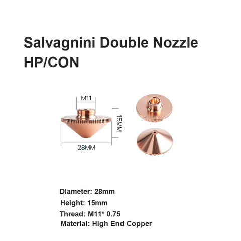 Salvagnini &Ccedil;ift Nozul HP&CON