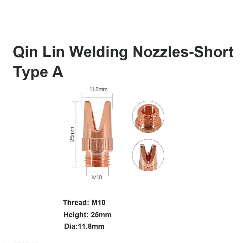 Qin Lin Kaynak Nozulları-Kısa Tip A
