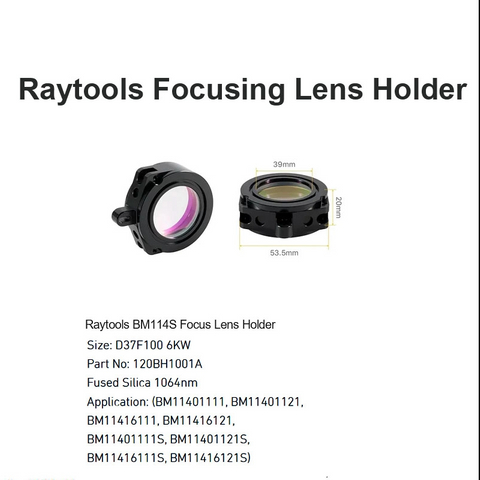 Raytools BM114S Odak Lens Tutucu D37 F100 6KW