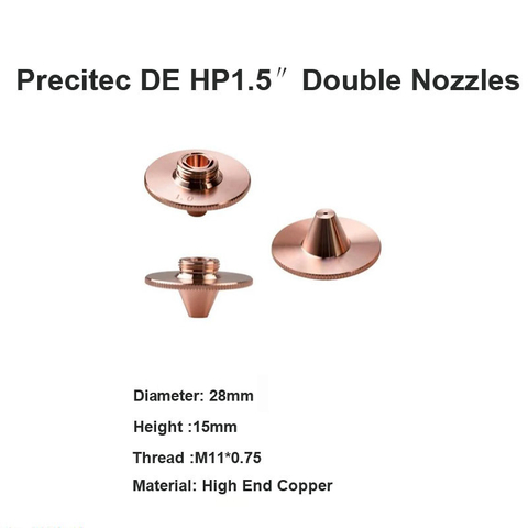 Precitec DE HP1.5″&Ccedil;ift Nozullar