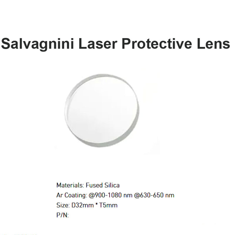 Salvagnini Lazer Koruyucu Lens D32* T5mm