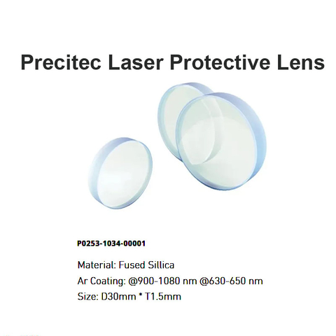 Precitec Lazer Koruyucu Lens D30*T1.5mm 